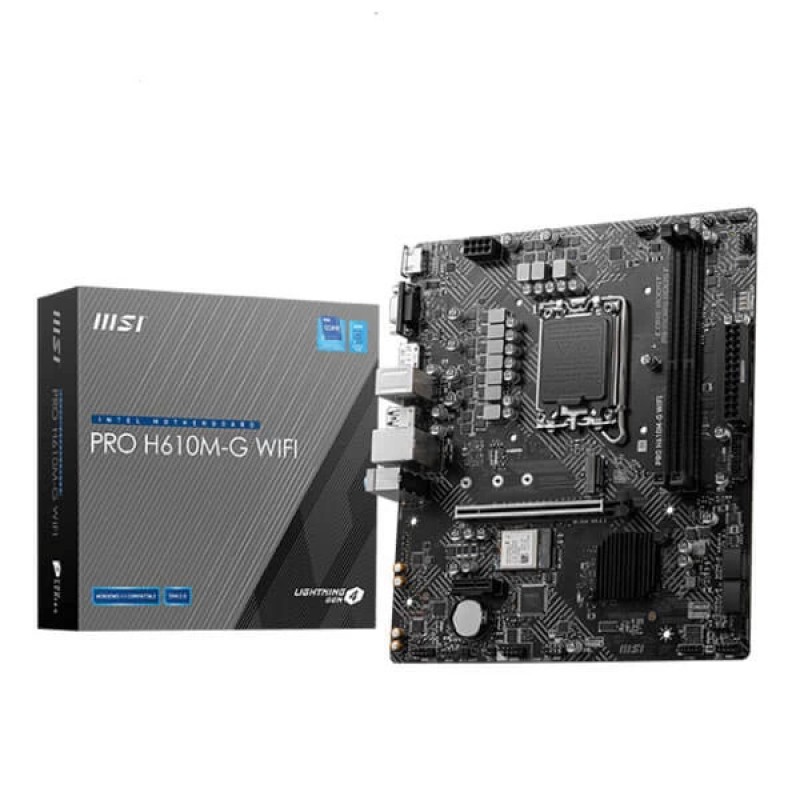 Msi Pro H610M-G WIFI DDR5 Msi Pro H610M-G WIFI DDR5