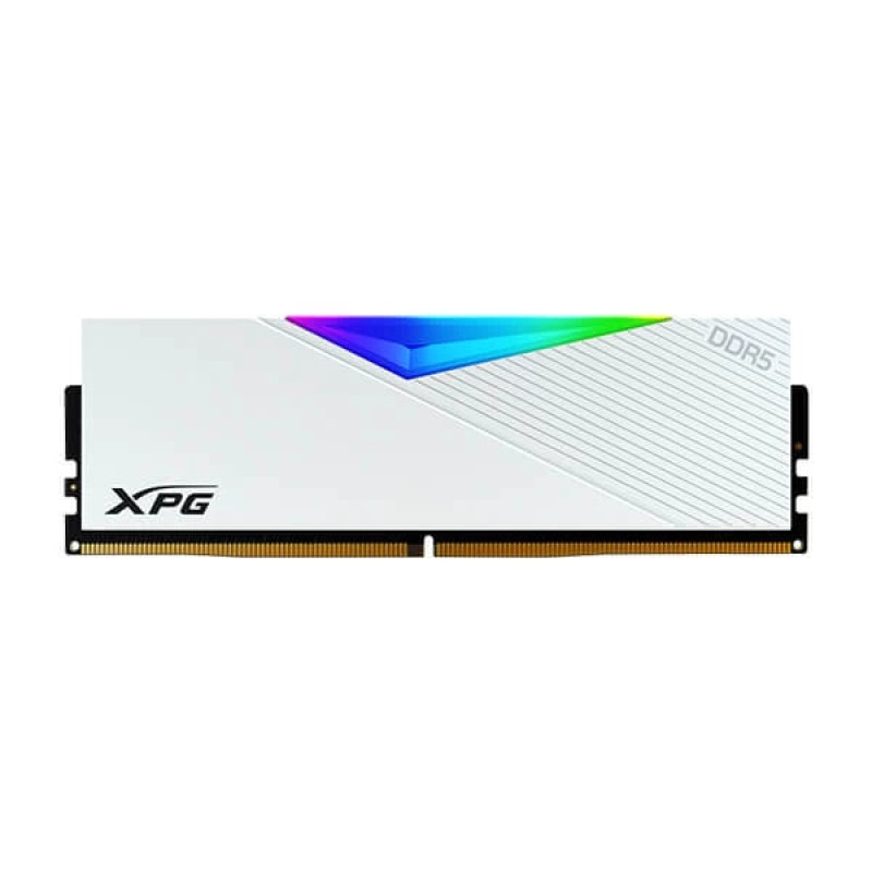 Adata XPG Lancer RGB 16GB (16GBx1) DDR5 5200MHz White Adata XPG Lancer RGB 16GB (16GBx1) DDR5 5200MHz White