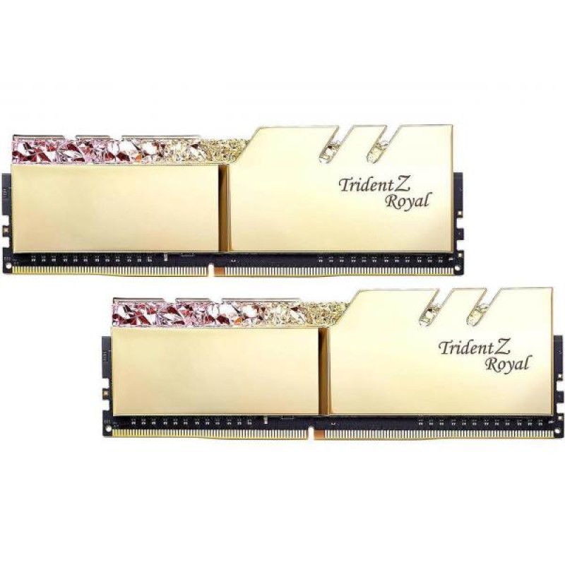 G.Skill Trident Z Royal 16GB (8GBx2) DDR4 3200MHz G.Skill Trident Z Royal 16GB (8GBx2) DDR4 3200MHz