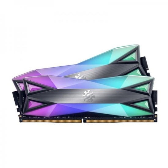 Adata XPG Spectrix D60G 16GB (8GBX2) DDR4 3600MHz RGB Adata XPG Spectrix D60G 16GB (8GBX2) DDR4 3600MHz RGB