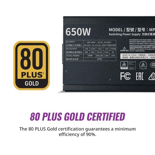 Cooler Master MWE 650 v2 Gold