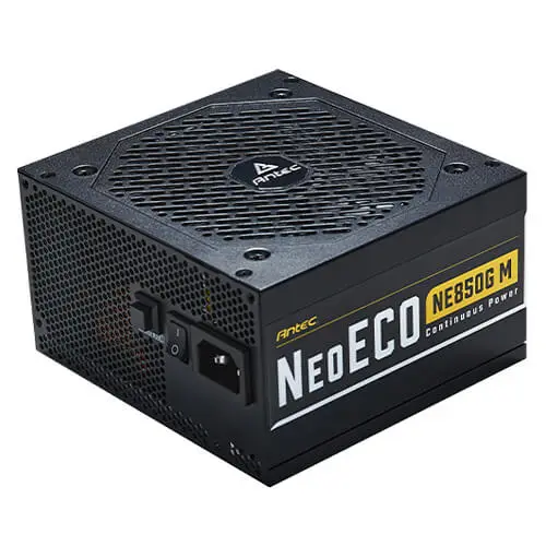 Antec NE850 80 Plus Gold Full Modular Power supply Antec NE850 80 Plus Gold Full Modular Power supply