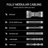 Corsair RM1000x Gold ATX 3.1 Fully Modular Power Supply Corsair RM1000x Gold ATX 3.1 Fully Modular Power Supply