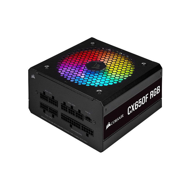 Corsair CX650F RGB 80+ Bronze Full Modular Corsair CX650F RGB 80+ Bronze Full Modular