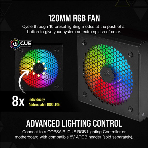 Corsair CX650F RGB 80+ Bronze Full Modular