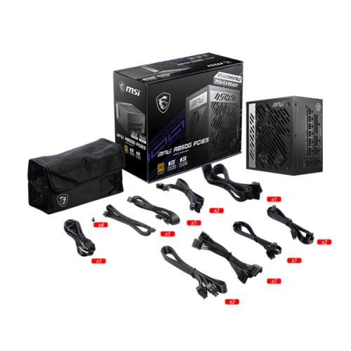 Msi MPG A850G PCIE5 850w 80 Plus Gold Full Modular Power Supply Msi MPG A850G PCIE5 850w 80 Plus Gold Full Modular Power Supply
