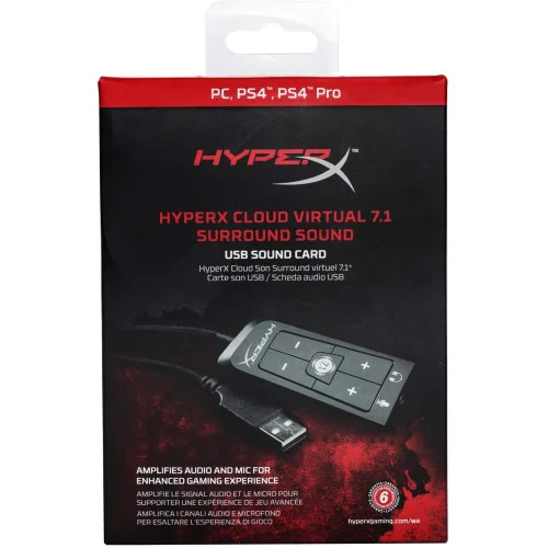 HyperX Cloud Virtual 7.1 Surround Sound USB Card HyperX Cloud Virtual 7.1 Surround Sound USB Card