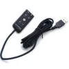 HYPERX CLOUD II USB 7.1 AUDIO DONGLE CONTROL BOX BLACK HYPERX CLOUD II USB 7.1 AUDIO DONGLE CONTROL BOX BLACK