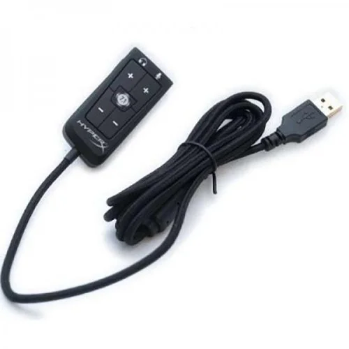 HYPERX CLOUD II USB 7.1 AUDIO DONGLE CONTROL BOX BLACK HYPERX CLOUD II USB 7.1 AUDIO DONGLE CONTROL BOX BLACK