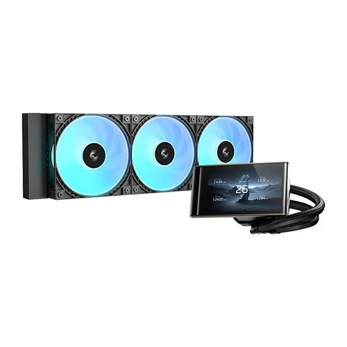Deepcool LT360 Vision ARGB CPU Liquid Cooler with LCD Display Deepcool LT360 Vision ARGB CPU Liquid Cooler with LCD Display