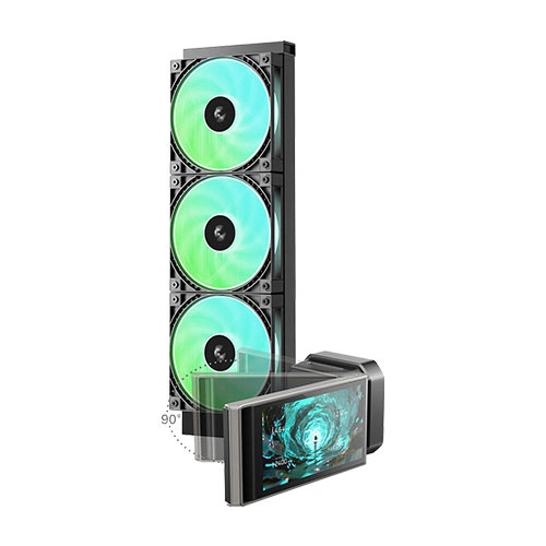 Deepcool LT360 Vision ARGB CPU Liquid Cooler with LCD Display Deepcool LT360 Vision ARGB CPU Liquid Cooler with LCD Display