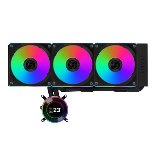 Lian Li Hydroshift II LCD-C 360CL RGB CPU Liquid Cooler Black