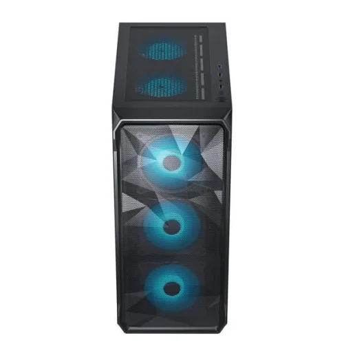 Ant Esports ICE-112 Auto RGB Black Mid Tower Cabinet Ant Esports ICE-112 Auto RGB Black Mid Tower Cabinet
