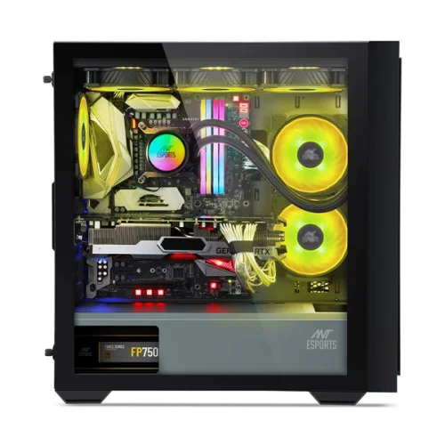 Ant Esports 690 Air ARGB Black Cabinet