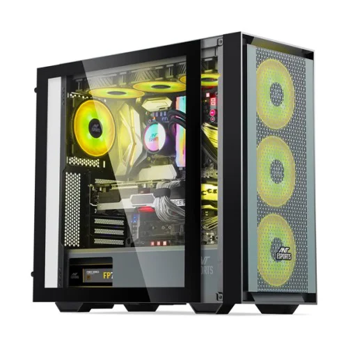 Ant Esports 690 Air ARGB Black Cabinet