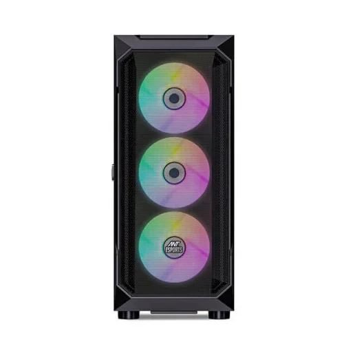 Ant Esports ICE-410TG Mesh ARGB Gaming Cabinet Ant Esports ICE-410TG Mesh ARGB Gaming Cabinet