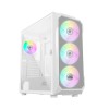 Ant Esports ICE-410TG Mesh ARGB White Gaming Cabinet Ant Esports ICE-410TG Mesh ARGB White Gaming Cabinet