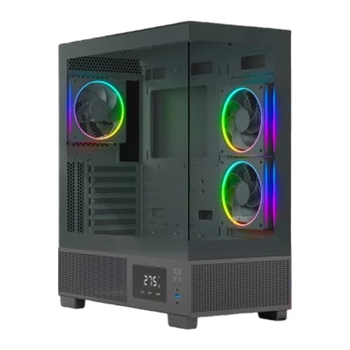 Ant Esports Crystal X3 LCD ARGB Black Ant Esports Crystal X3 LCD ARGB Black