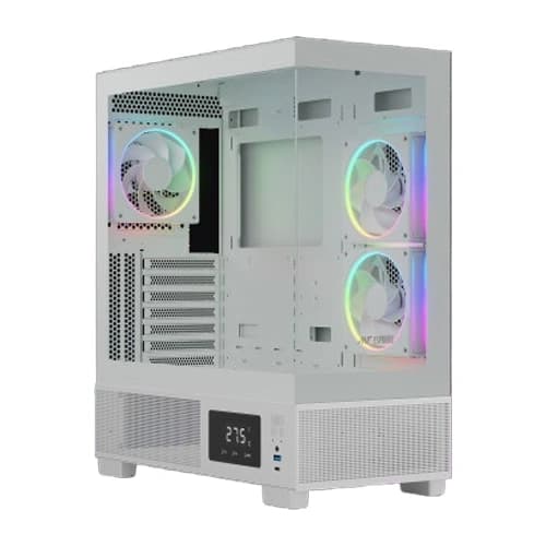 Ant Esports Crystal X3 LCD ARGB White Ant Esports Crystal X3 LCD ARGB White