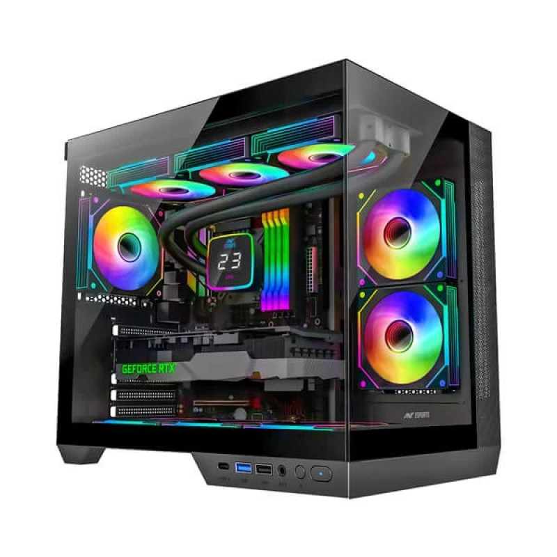 Ant Esports Crystal X4 ARGB Grey