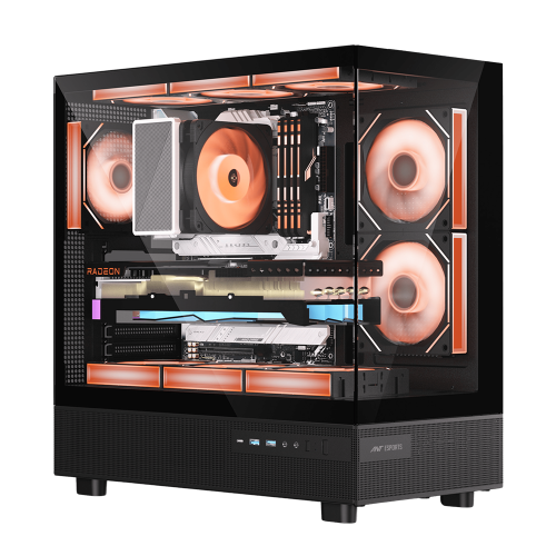Ant Esports Crystal X6 ARGB Black Ant Esports Crystal X6 ARGB Black