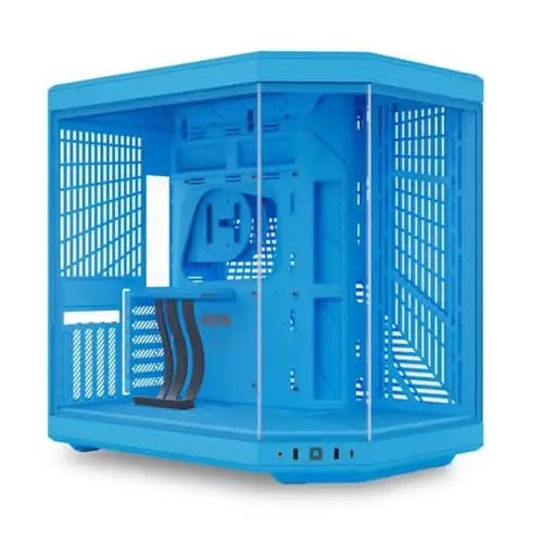 HYTE Y70 E-ATX Mid Tower Case Blueberry Milk