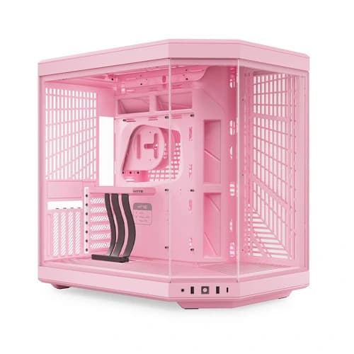 HYTE Y70 E-ATX Mid Tower Case Strawberry Milk HYTE Y70 E-ATX Mid Tower Case Strawberry Milk