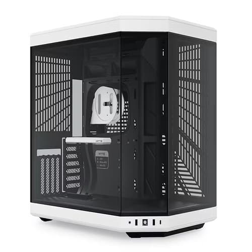 HYTE Y70 E-ATX Mid Tower Case Black and White HYTE Y70 E-ATX Mid Tower Case Black and White