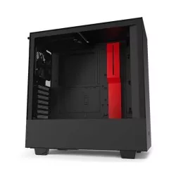 NZXT H510 Matte Black-Red