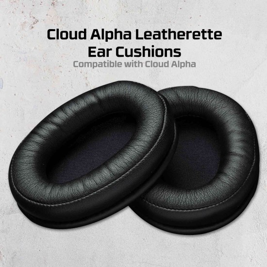 HyperX Cloud Alpha Leather Ear Cushions