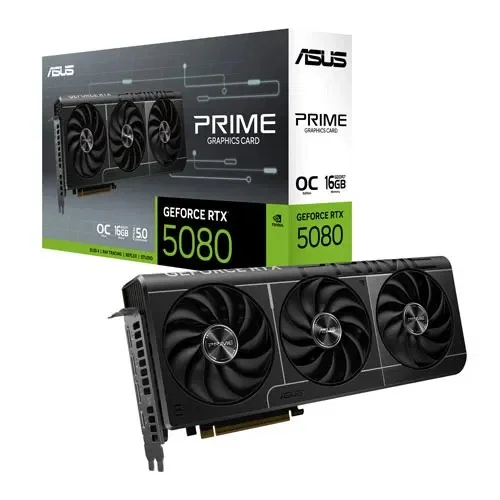 ASUS Prime RTX 5080 OC 16GB ASUS Prime RTX 5080 OC 16GB