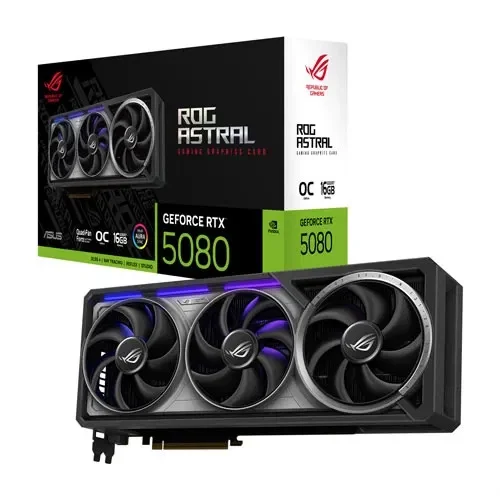 ASUS ROG Astral RTX 5080 OC 16GB ASUS ROG Astral RTX 5080 OC 16GB