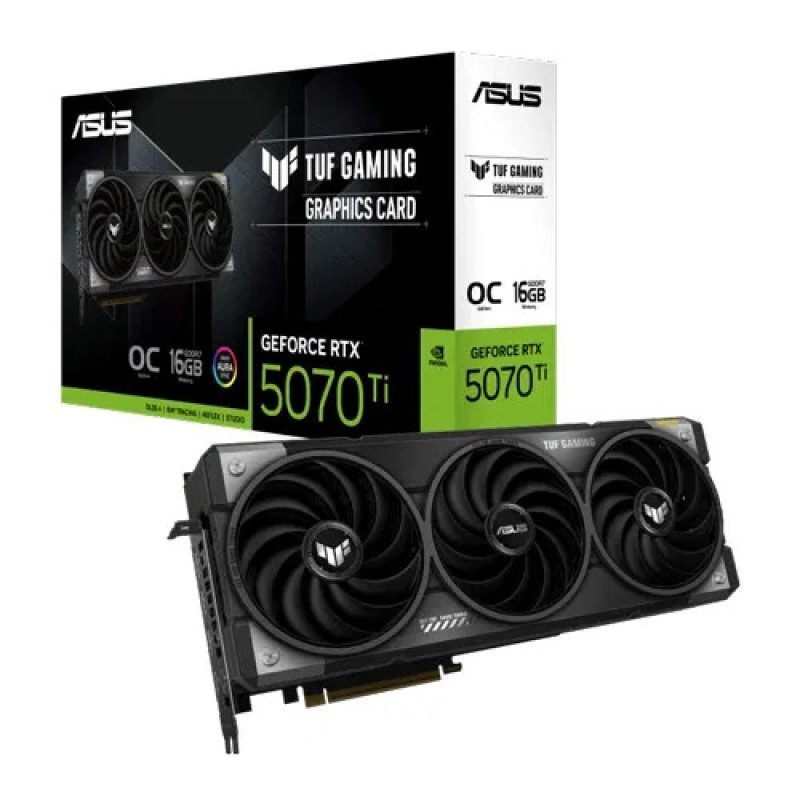 ASUS TUF Gaming RTX 5070 Ti OC 16GB ASUS TUF Gaming RTX 5070 Ti OC 16GB