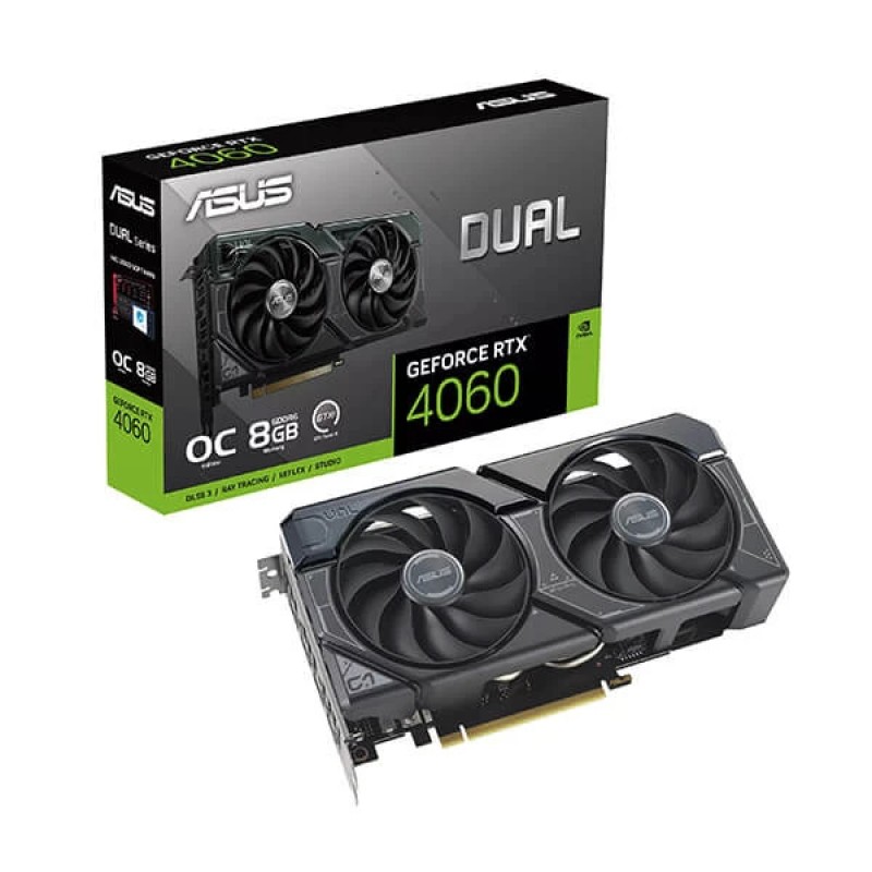 Asus Dual RTX 4060 OC 8GB Graphics Card Asus Dual RTX 4060 OC 8GB Graphics Card