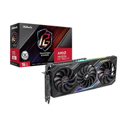 Asrock RX 7800 XT Phantom Gaming OC 16GB Asrock RX 7800 XT Phantom Gaming OC 16GB