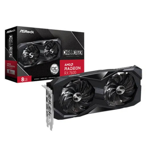 Asrock AMD Radeon RX 7600 Challenger OC 8GB Asrock AMD Radeon RX 7600 Challenger OC 8GB