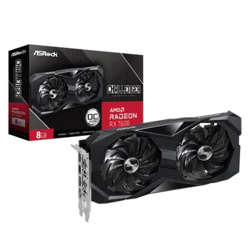 Asrock AMD Radeon RX 7600 Challenger OC 8GB Asrock AMD Radeon RX 7600 Challenger OC 8GB