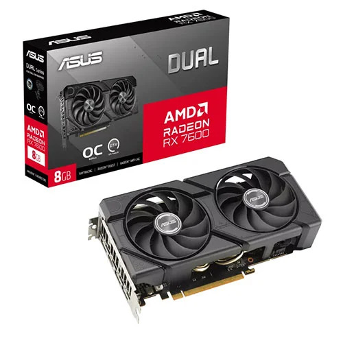 ASUS Dual RX 7600 EVO OC 8GB ASUS Dual RX 7600 EVO OC 8GB