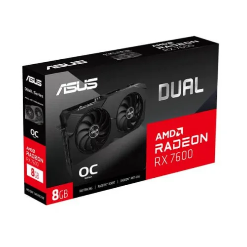 Asus Dual RX 7600 OC Edition 8GB Asus Dual RX 7600 OC Edition 8GB