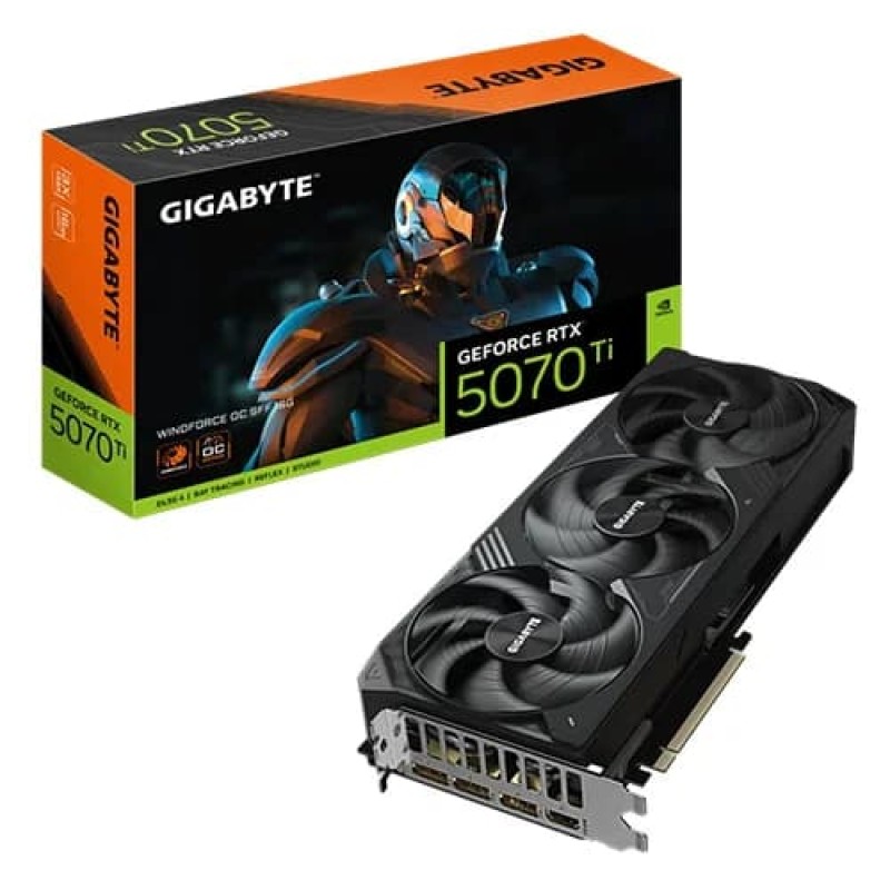 Gigabyte RTX 5070 Ti Windforce OC SFF 16GB Gigabyte RTX 5070 Ti Windforce OC SFF 16GB