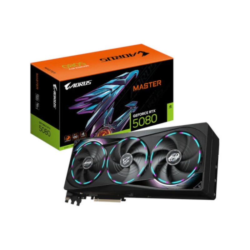 Gigabyte RTX 5080 Aorus Master 16GB Gigabyte RTX 5080 Aorus Master 16GB