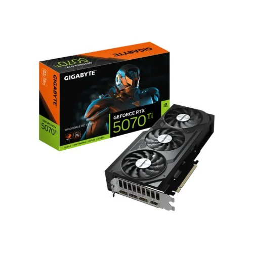 Gigabyte RTX 5070 Ti Windforce OC V2 16GB Gigabyte RTX 5070 Ti Windforce OC V2 16GB