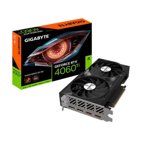 Gigabyte RTX 4060 Ti Windforce OC 8GB Graphics Card Gigabyte RTX 4060 Ti Windforce OC 8GB Graphics Card
