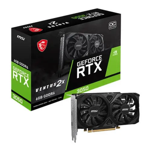 MSI RTX 3050 Ventus 2X E 6GB OC