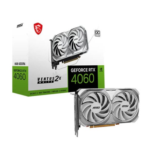 MSI RTX 4060 Ventus 2X White OC 8GB MSI RTX 4060 Ventus 2X White OC 8GB
