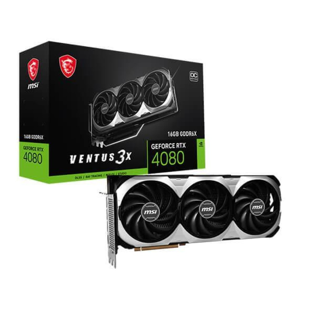MSI RTX 4080 Ventus 3X OC 16GB MSI RTX 4080 Ventus 3X OC 16GB