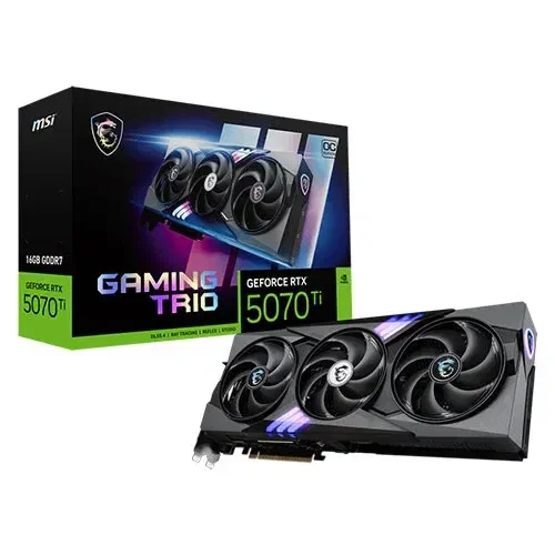 MSI RTX 5070 Ti Gaming Trio OC Plus 16GB MSI RTX 5070 Ti Gaming Trio OC Plus 16GB