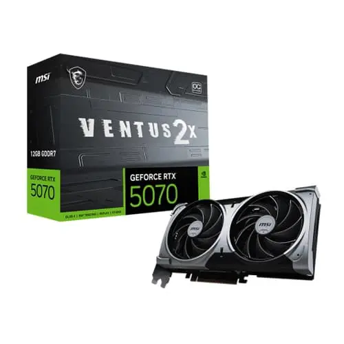 MSI RTX 5070 Ventus 2X OC 12GB BLACK MSI RTX 5070 Ventus 2X OC 12GB BLACK