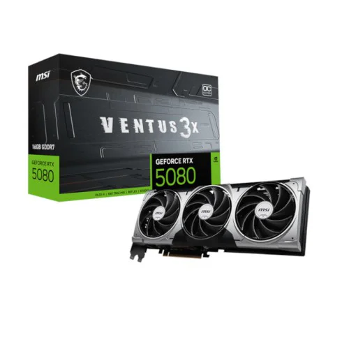 MSI RTX 5080 Ventus 3X OC 16GB MSI RTX 5080 Ventus 3X OC 16GB