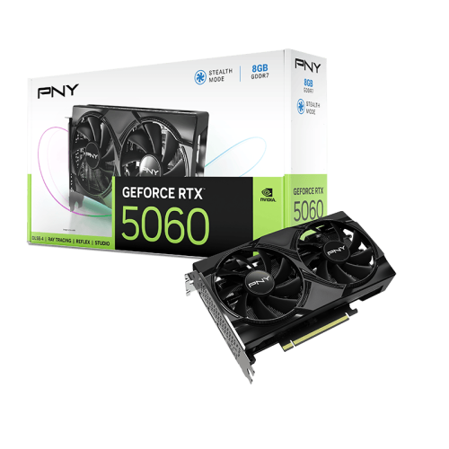 PNY RTX 5060 Dual Fan 8GB PNY RTX 5060 Dual Fan 8GB